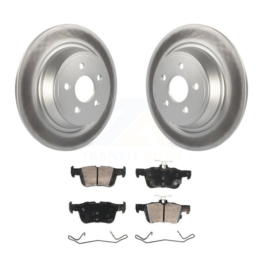 Coated Disc Rotors and Ceramic Brake Pads Kit-KGA-105939