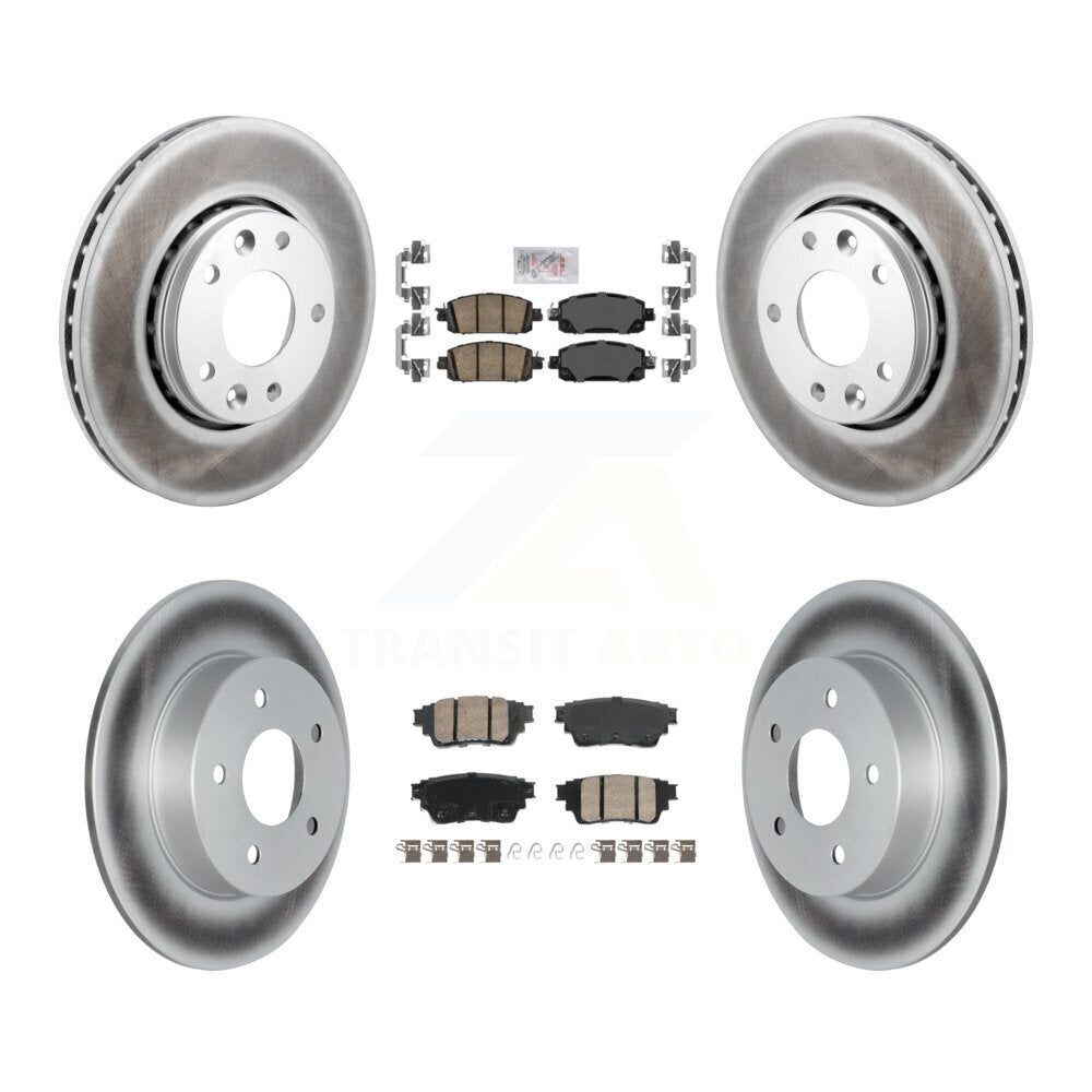Disc Rotors and Ceramic Brake Pads Kit-KGA-105946 - Kit.bestparts.ca