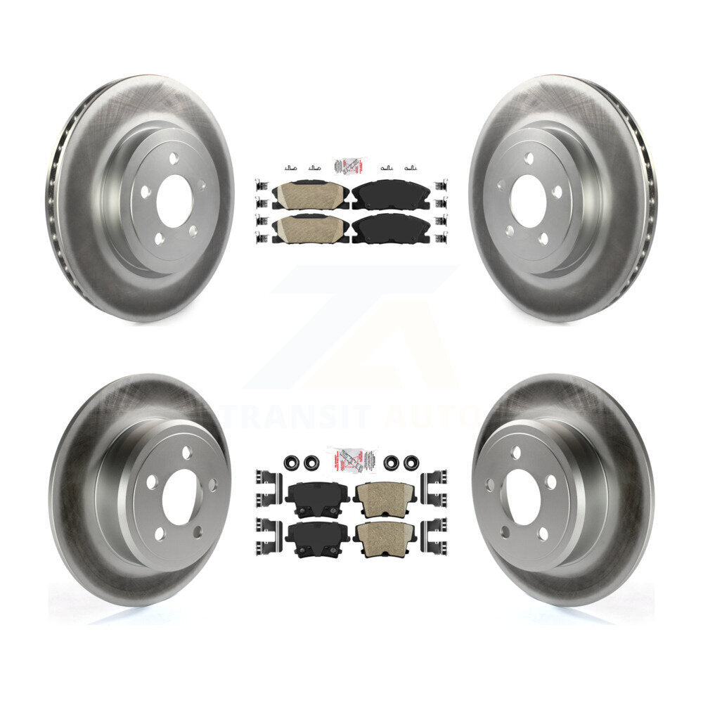 disc rotors and ceramic brake pads-kga-105969 - Kit.bestparts.ca