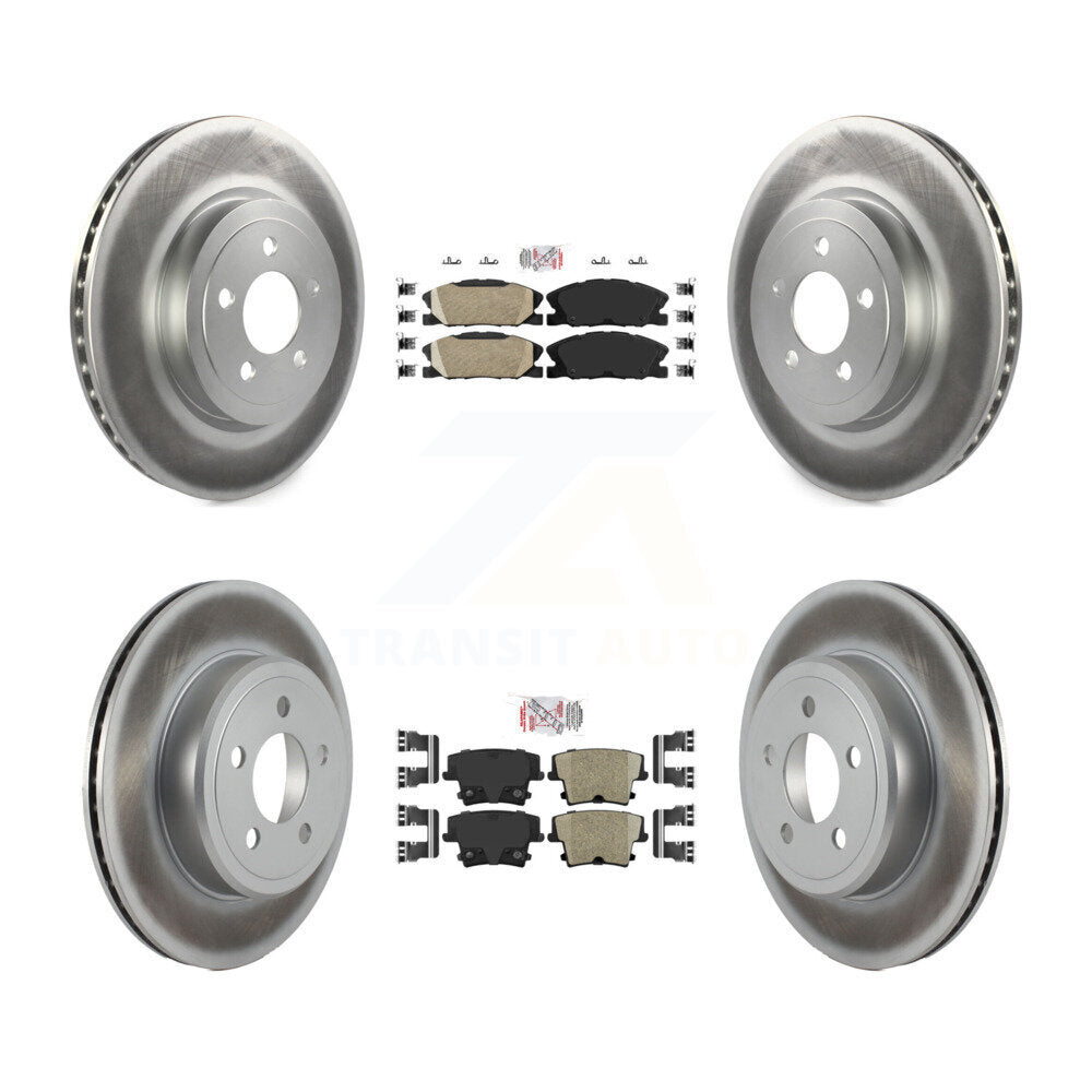 Disc Rotors and Ceramic Brake Pads Kit-KGA-105974 - Kit.bestparts.ca