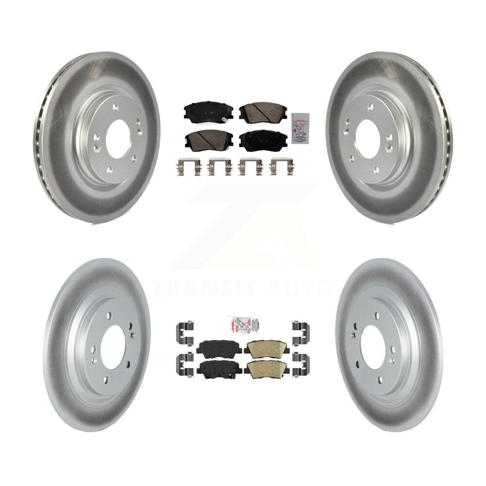 Coated Disc Rotors and Ceramic Brake Pads Kit-KGA-106001 - Kit.bestparts.ca Kit.bestparts.ca