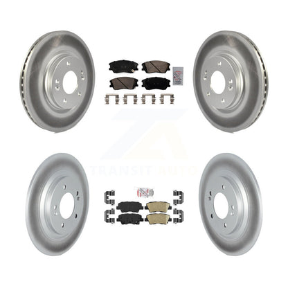 Coated Disc Rotors and Ceramic Brake Pads Kit-KGA-106001 - Kit.bestparts.ca