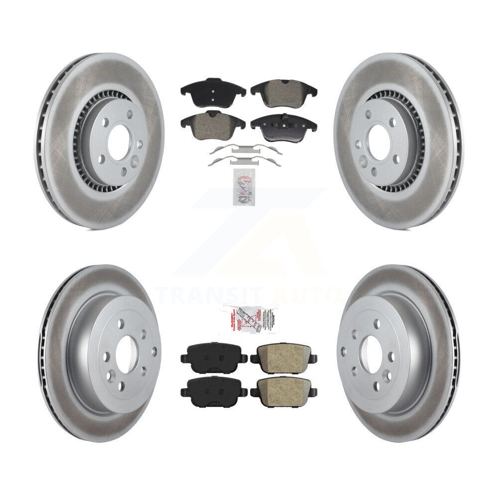 disc rotors and semi metallic brake pads-kga-106011 - Kit.bestparts.ca