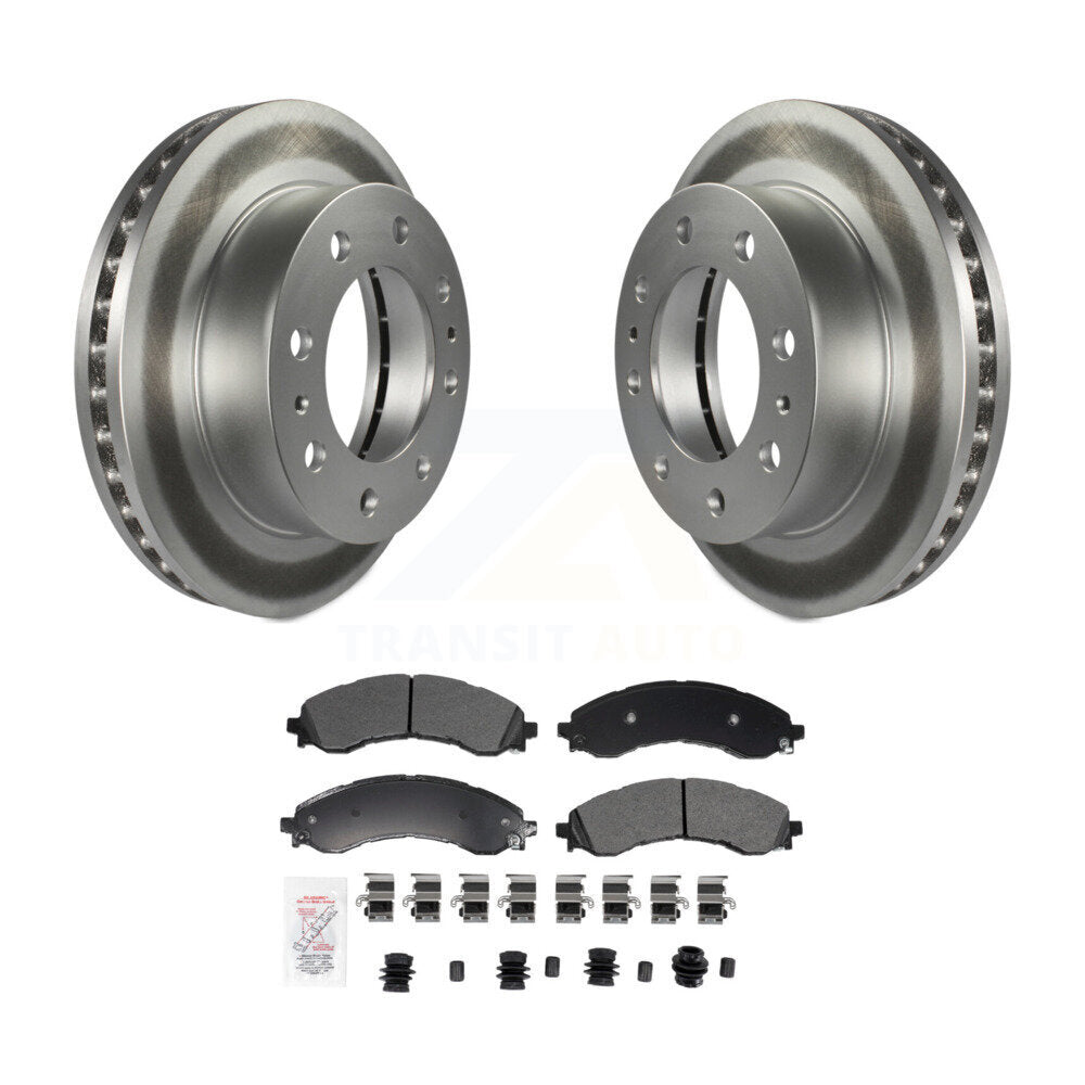 Coated Disc Rotors and Semi-Metallic Brake Pads Kit-KGA-106024 - Kit.bestparts.ca