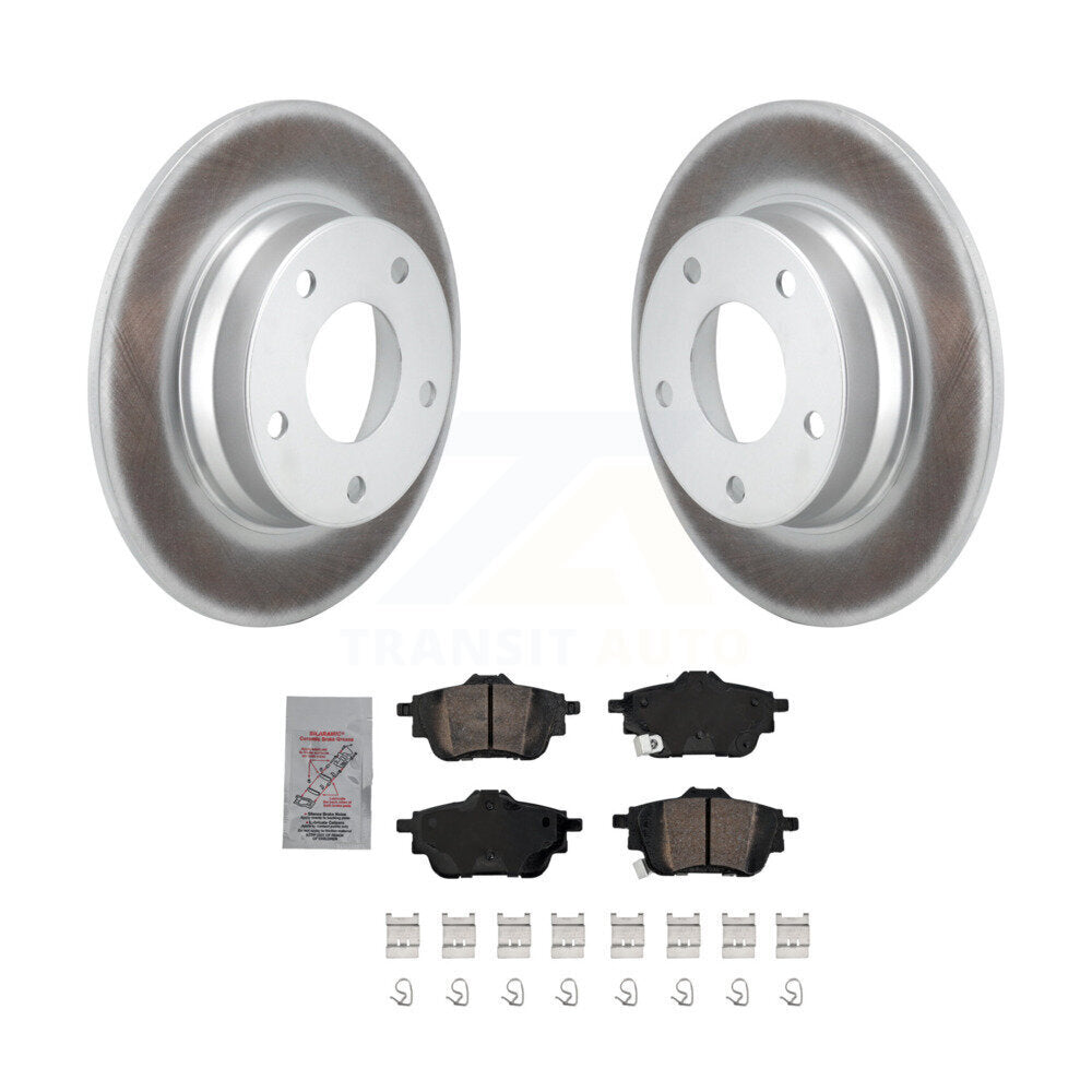 Disc Rotors and Ceramic Brake Pads Kit-KGA-106054 - Kit.bestparts.ca