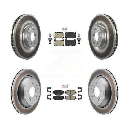 Coated Disc Rotors and Ceramic Brake Pads Kit-KGA-106122 - Kit.bestparts.ca