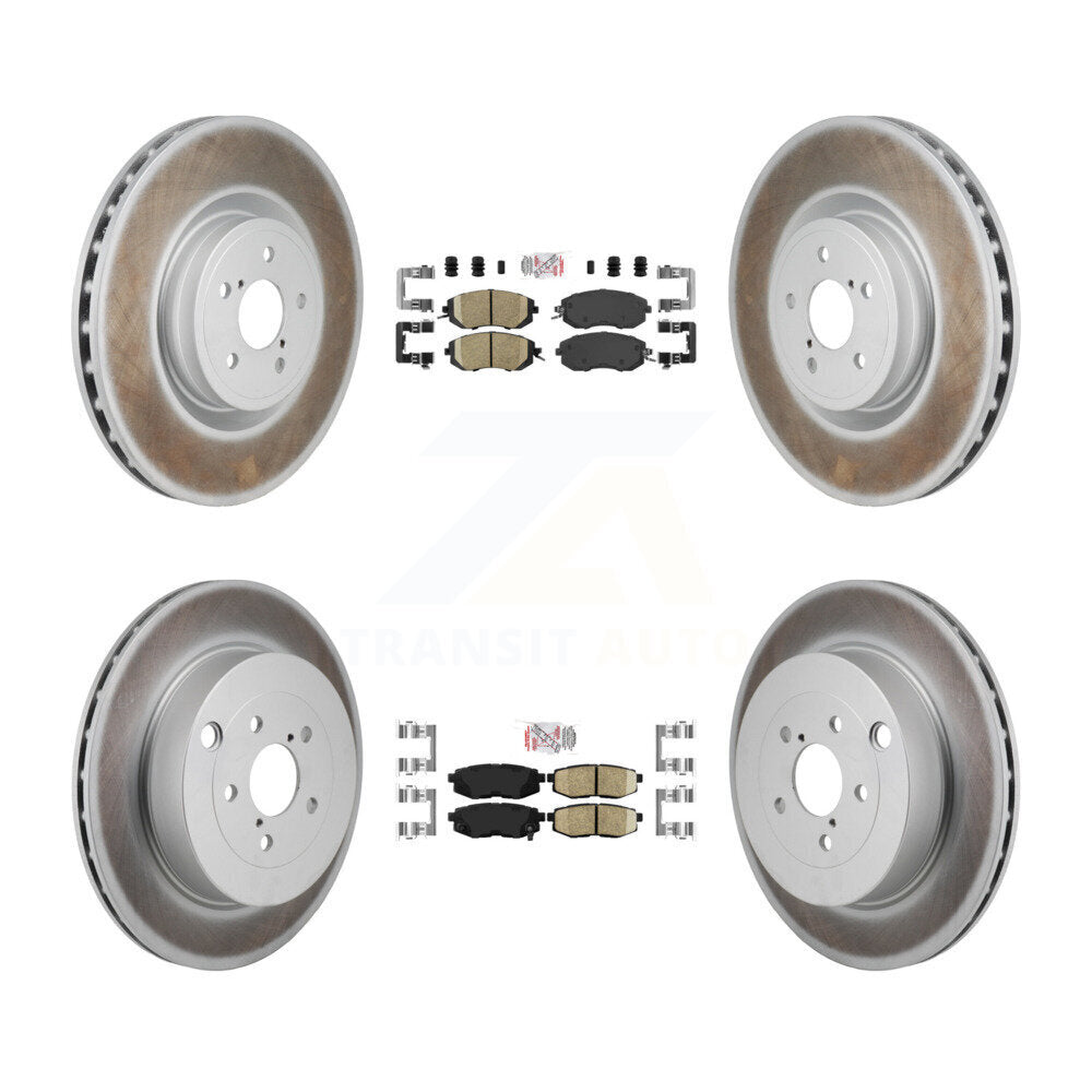 Disc Rotors and Ceramic Brake Pads Kit-KGA-106132 - Kit.bestparts.ca