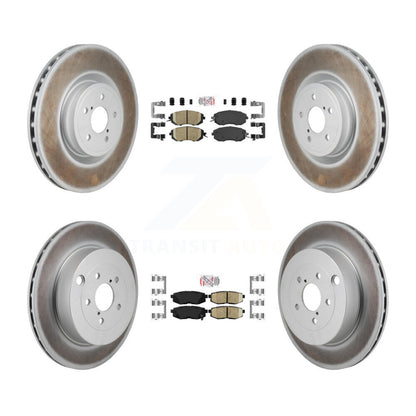Disc Rotors and Ceramic Brake Pads Kit-KGA-106132 - Kit.bestparts.ca