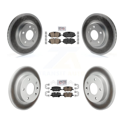Coated Disc Rotors and Ceramic Brake Pads Kit-KGA-106133 - Kit.bestparts.ca