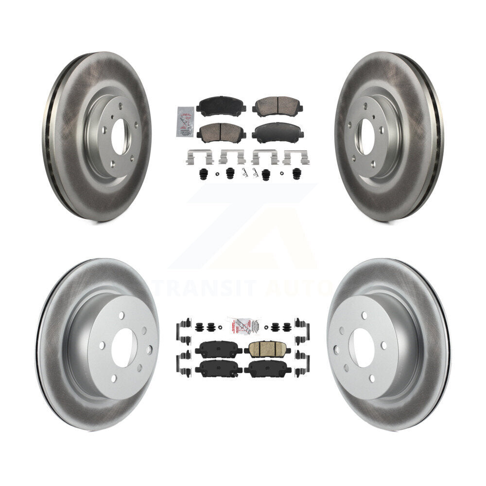 Disc Rotors and Ceramic Brake Pads Kit-KGA-106137 - Kit.bestparts.ca Kit.bestparts.ca