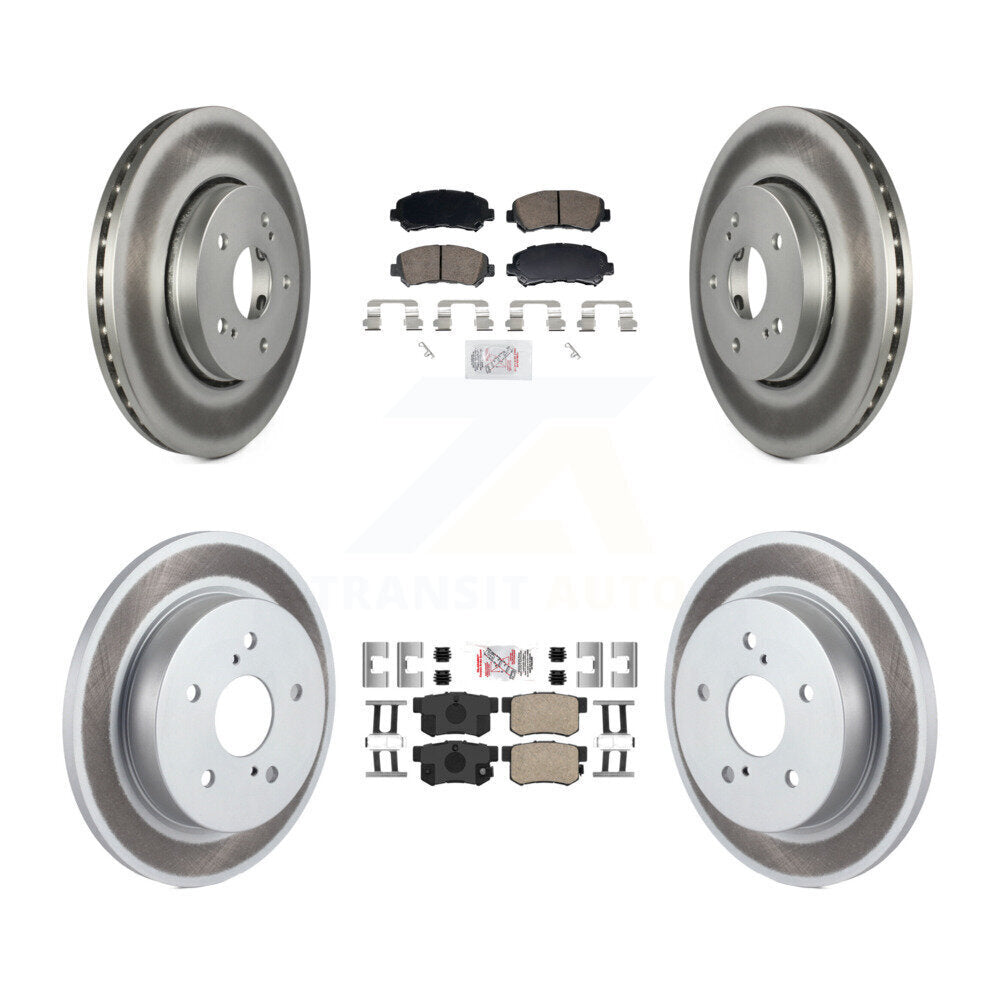 Disc Rotors and Ceramic Brake Pads Kit-KGA-106142 - Kit.bestparts.ca
