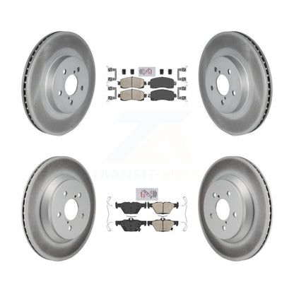 Coated Disc Rotors and Ceramic Brake Pads Kit-KGA-106146 - Kit.bestparts.ca