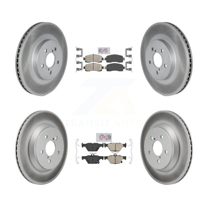 Coated Disc Rotors and Ceramic Brake Pads Kit-KGA-106147 - Kit.bestparts.ca