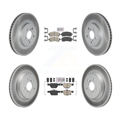 Coated Disc Rotors and Ceramic Brake Pads Kit-KGA-106149 - Kit.bestparts.ca
