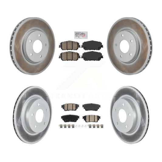 Disc Rotors and Ceramic Brake Pads Kit-KGA-106184 - Kit.bestparts.ca