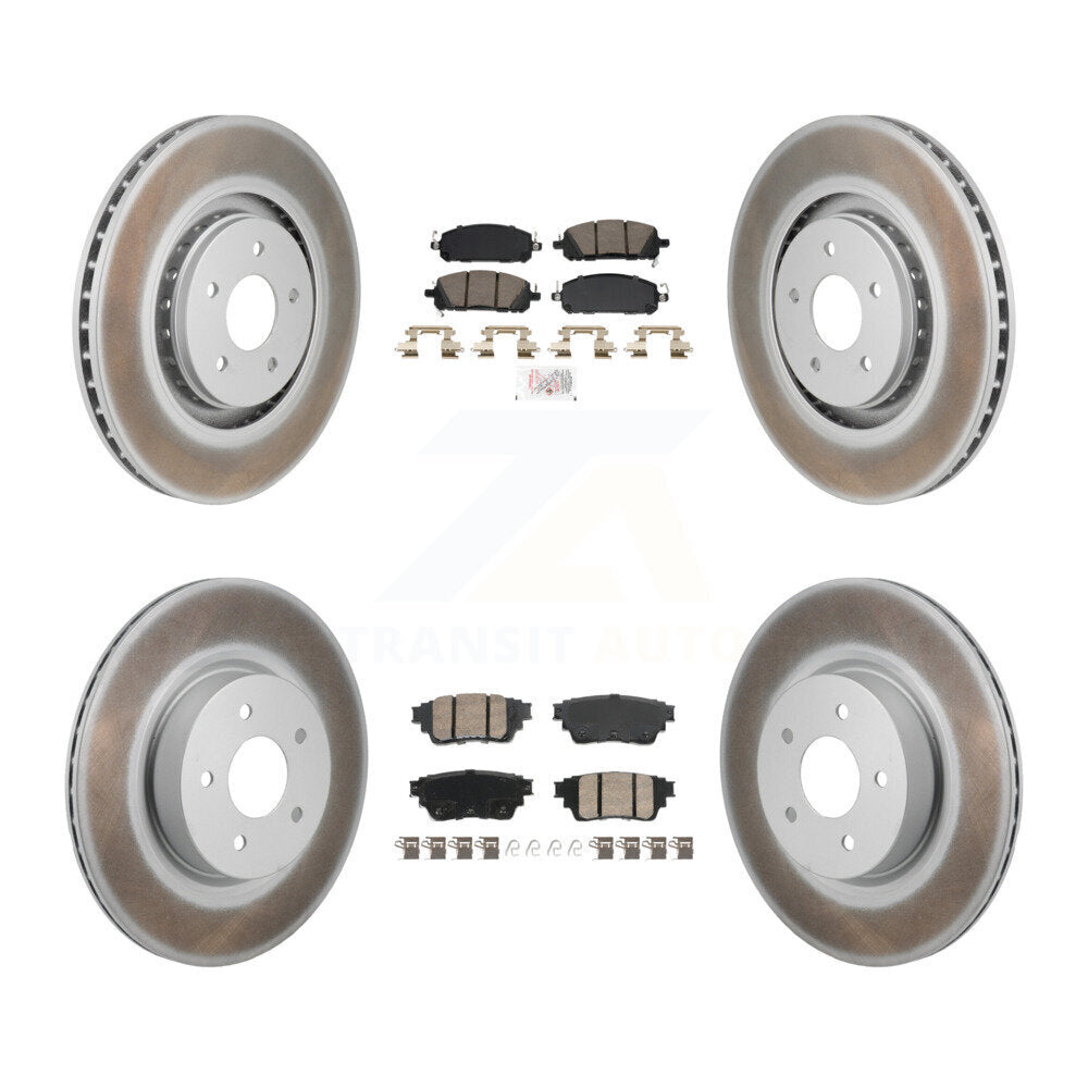 Disc Rotors and Ceramic Brake Pads Kit-KGA-106185 - Kit.bestparts.ca
