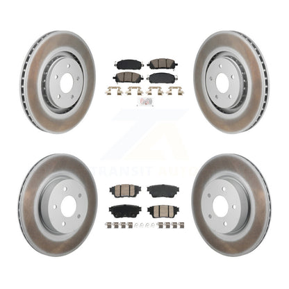 Disc Rotors and Ceramic Brake Pads Kit-KGA-106185 - Kit.bestparts.ca