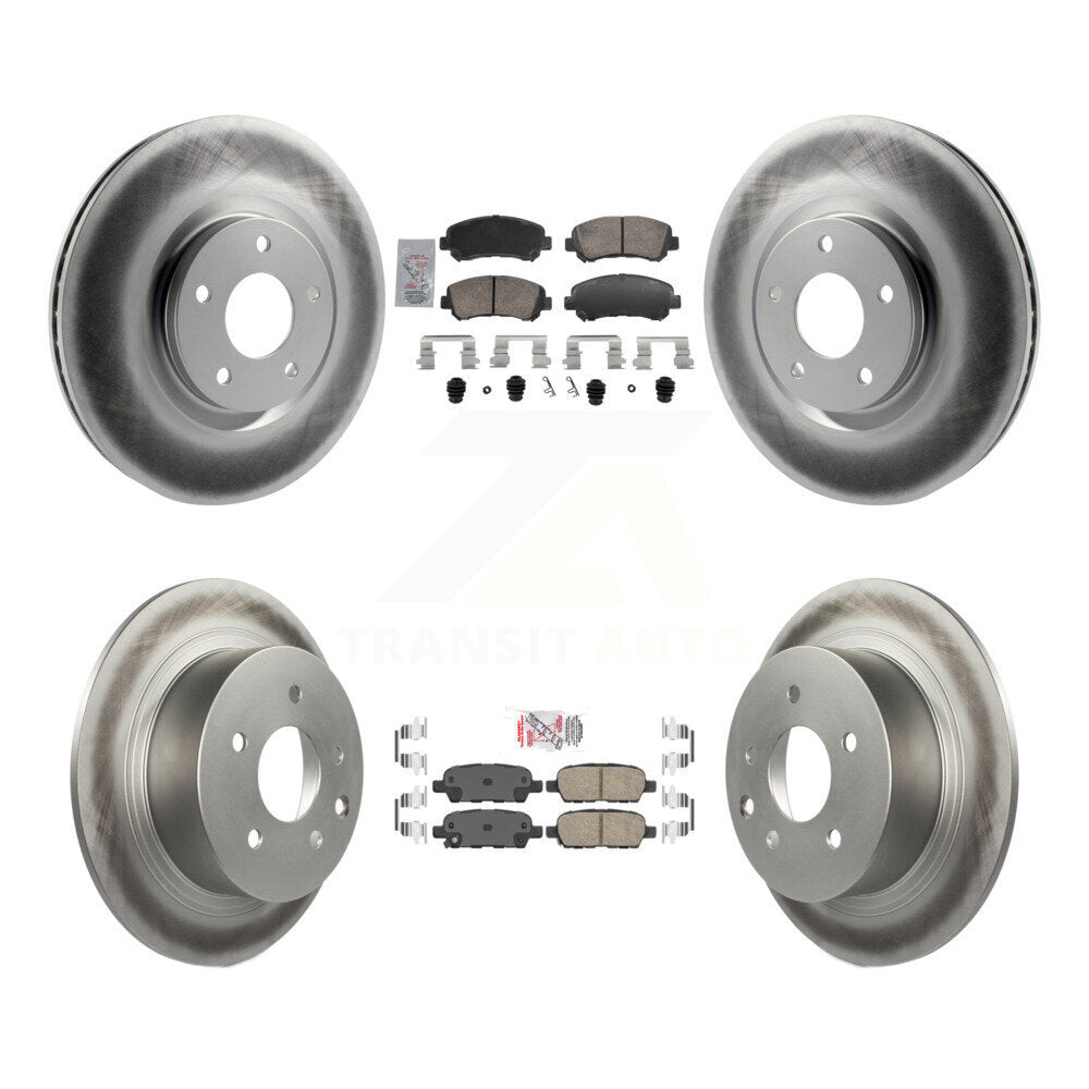Disc Rotors and Ceramic Brake Pads Kit-KGA-106195 - Kit.bestparts.ca Kit.bestparts.ca