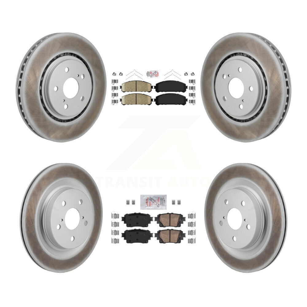 Disc Rotors and Ceramic Brake Pads Kit-KGA-106198 - Kit.bestparts.ca Kit.bestparts.ca
