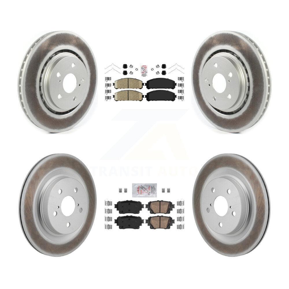 Coated Disc Rotors and Ceramic Brake Pads Kit-KGA-106201 - Kit.bestparts.ca Kit.bestparts.ca