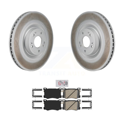 Disc Rotors and Ceramic Brake Pads Kit-KGA-106231 - Kit.bestparts.ca