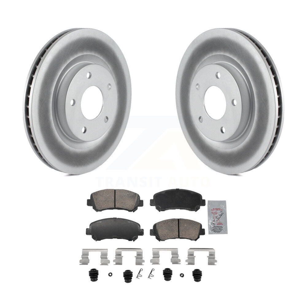 Coated Disc Rotors and Ceramic Brake Pads Kit-KGA-106243 - Kit.bestparts.ca Kit.bestparts.ca