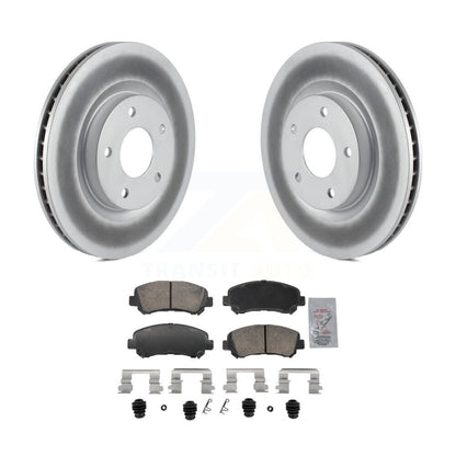 Coated Disc Rotors and Ceramic Brake Pads Kit-KGA-106243 - Kit.bestparts.ca