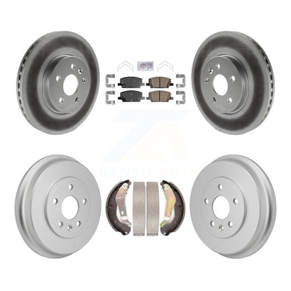 Coated Disc Rotors and Ceramic Brake Pads Kit-KGA-106315 - Kit.bestparts.ca