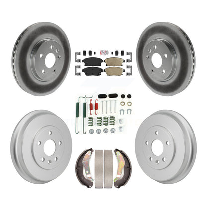 Coated Disc Rotors and Ceramic Brake Pads Kit-KGA-106327 - Kit.bestparts.ca