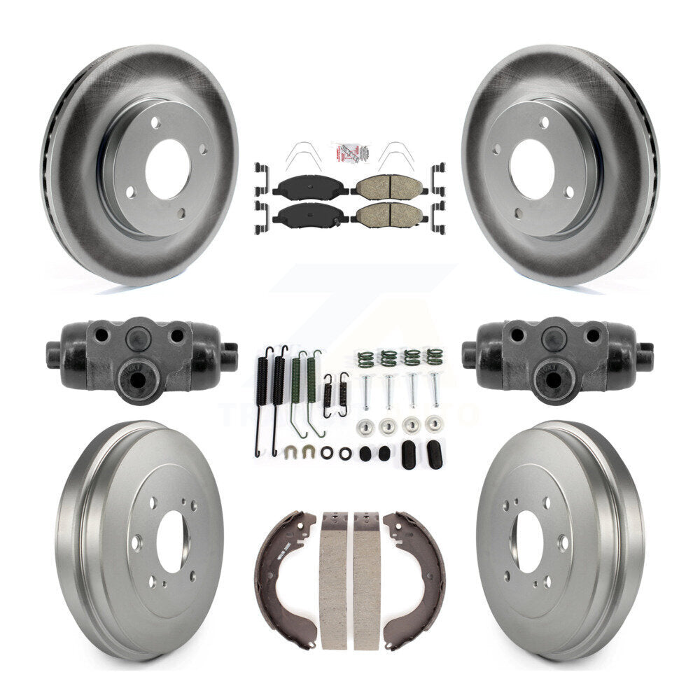Coated Disc Rotors and Ceramic Brake Pads Kit-KGA-106338 - Kit.bestparts.ca Kit.bestparts.ca