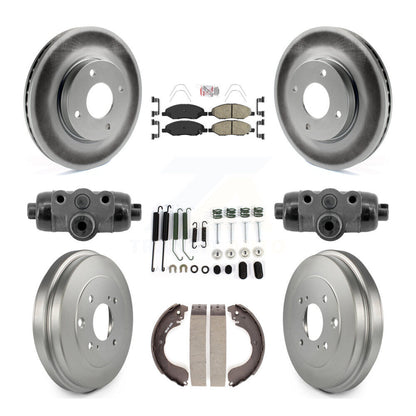 Coated Disc Rotors and Ceramic Brake Pads Kit-KGA-106338 - Kit.bestparts.ca