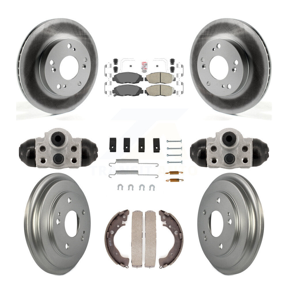 Coated Disc Rotors and Ceramic Brake Pads Kit-KGA-106343 - Kit.bestparts.ca