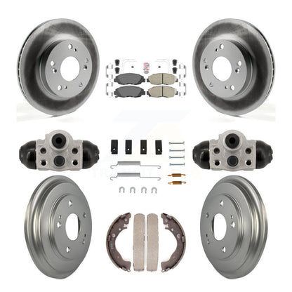 Coated Disc Rotors and Ceramic Brake Pads Kit-KGA-106343 - Kit.bestparts.ca