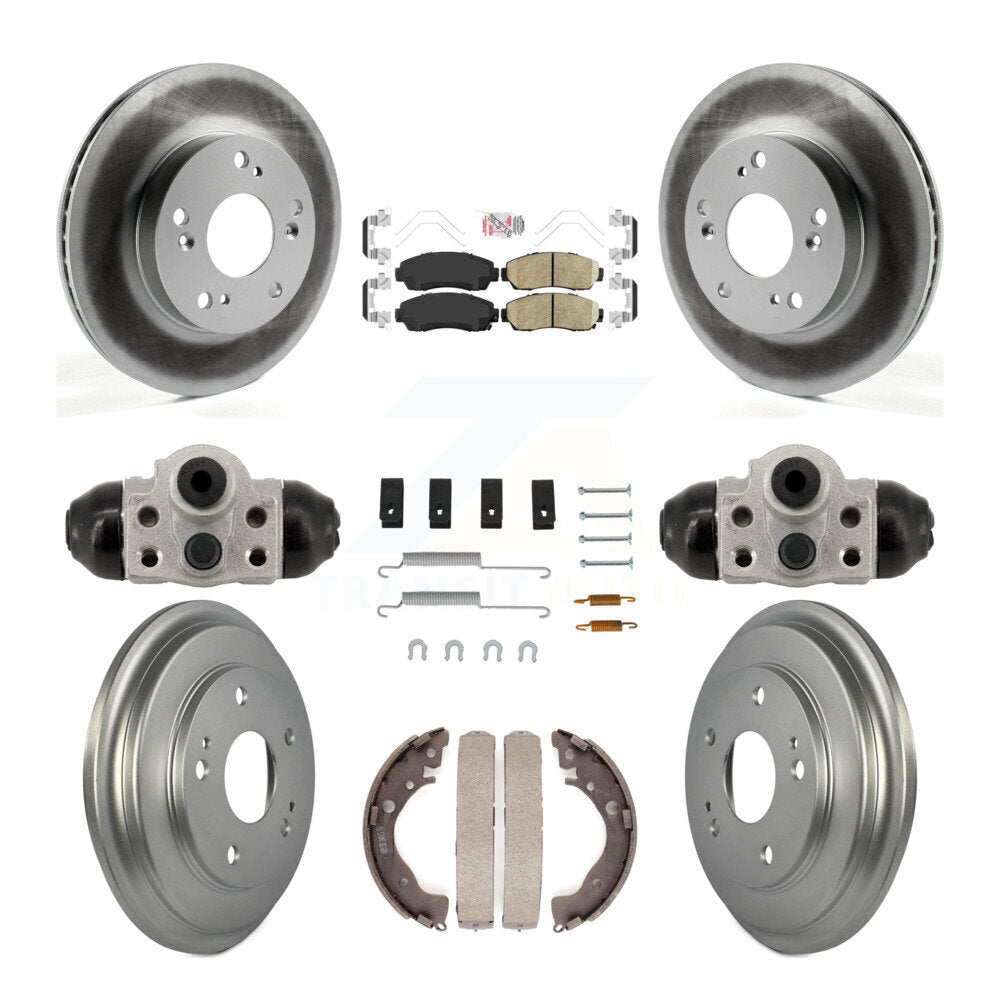 Coated Disc Rotors and Ceramic Brake Pads Kit-KGA-106347 - Kit.bestparts.ca
