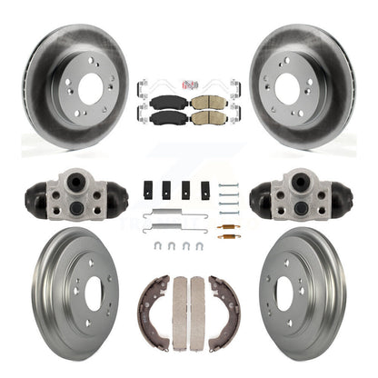 Coated Disc Rotors and Ceramic Brake Pads Kit-KGA-106347 - Kit.bestparts.ca