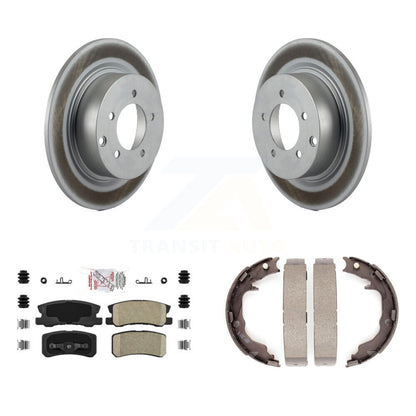 Coated Disc Rotors and Ceramic Brake Pads Kit-KGA-106371 - Kit.bestparts.ca