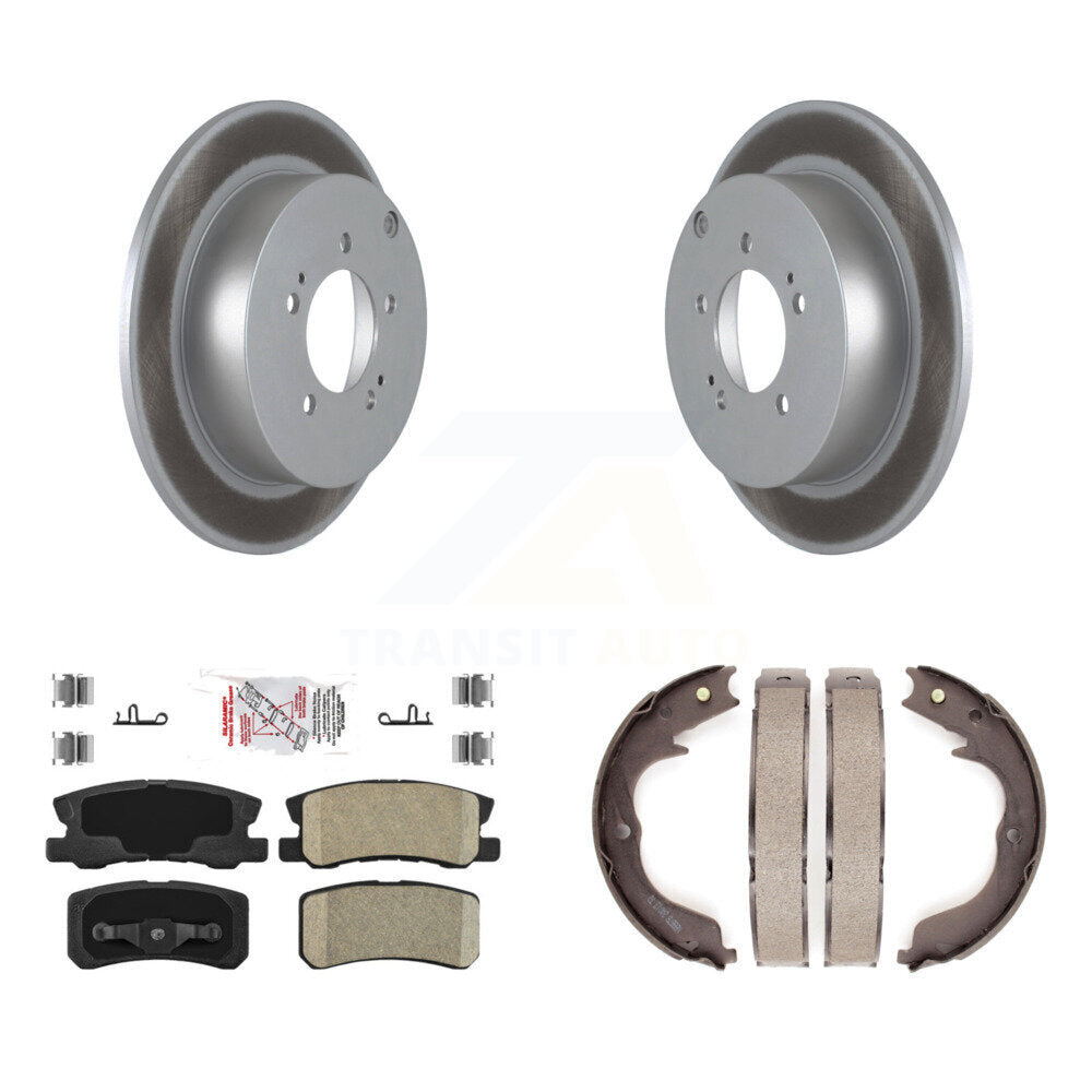 Coated Disc Rotors and Ceramic Brake Pads Kit-KGA-106374 - Kit.bestparts.ca