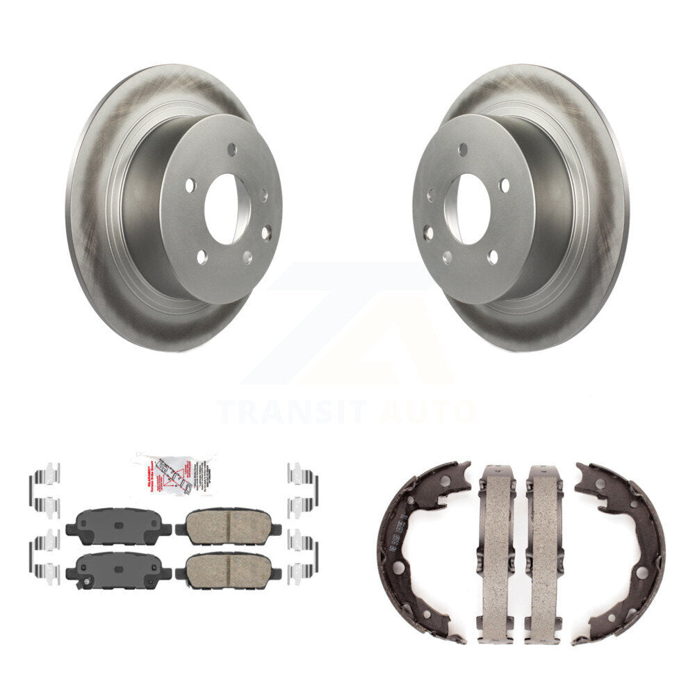 Coated Disc Rotors and Ceramic Brake Pads Kit-KGA-106408 - Kit.bestparts.ca