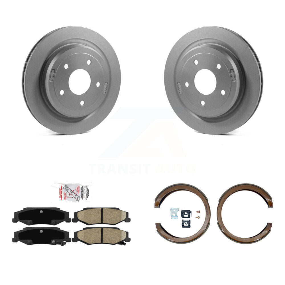 Coated Disc Rotors and Ceramic Brake Pads Kit-KGA-106485 - Kit.bestparts.ca