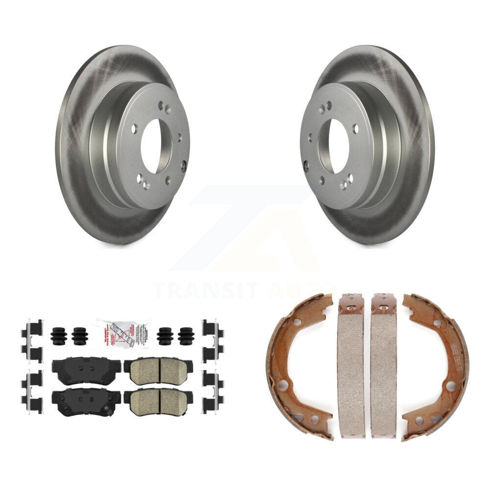 Coated Disc Rotors and Ceramic Brake Pads Kit-KGA-106519 - Kit.bestparts.ca