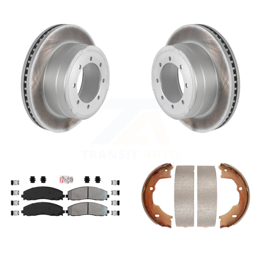 Coated Disc Rotors and Semi-Metallic Brake Pads Kit-KGA-106555 - Kit.bestparts.ca