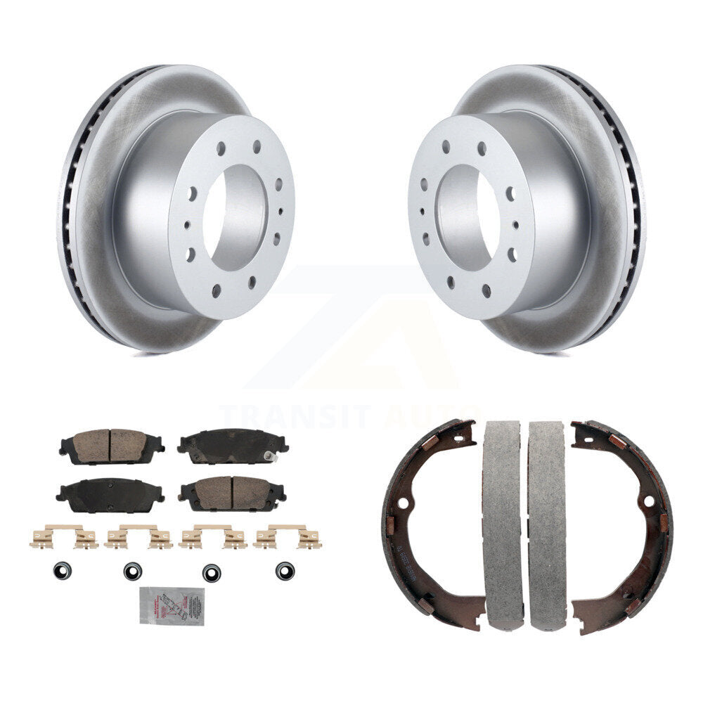 Coated Disc Rotors and Ceramic Brake Pads Kit-KGA-106565 - Kit.bestparts.ca