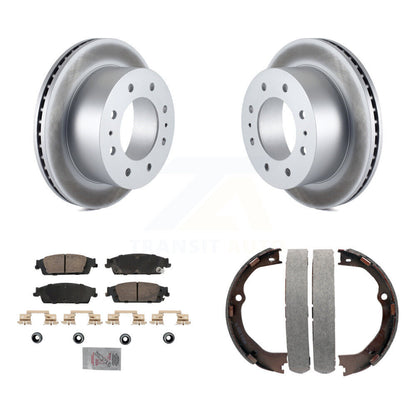 Coated Disc Rotors and Ceramic Brake Pads Kit-KGA-106565 - Kit.bestparts.ca