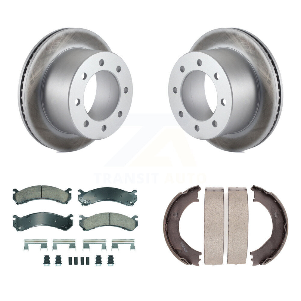 Coated Disc Rotors and Ceramic Brake Pads Kit-KGA-106583 - Kit.bestparts.ca