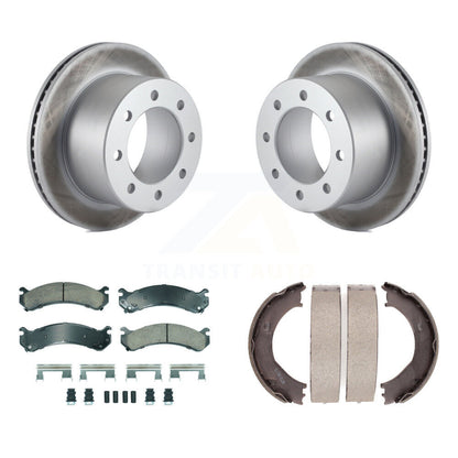 Coated Disc Rotors and Ceramic Brake Pads Kit-KGA-106583 - Kit.bestparts.ca
