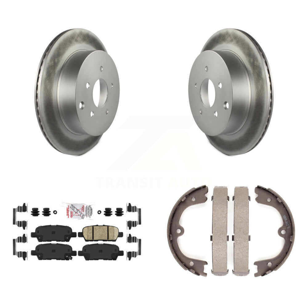 Coated Disc Rotors and Ceramic Brake Pads Kit-KGA-106621 - Kit.bestparts.ca