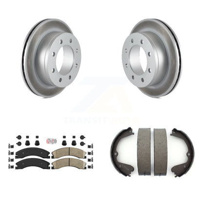 Coated Disc Rotors and Ceramic Brake Pads Kit-KGA-106654 - Kit.bestparts.ca
