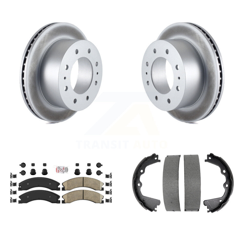 Coated Disc Rotors and Ceramic Brake Pads Kit-KGA-106658 - Kit.bestparts.ca