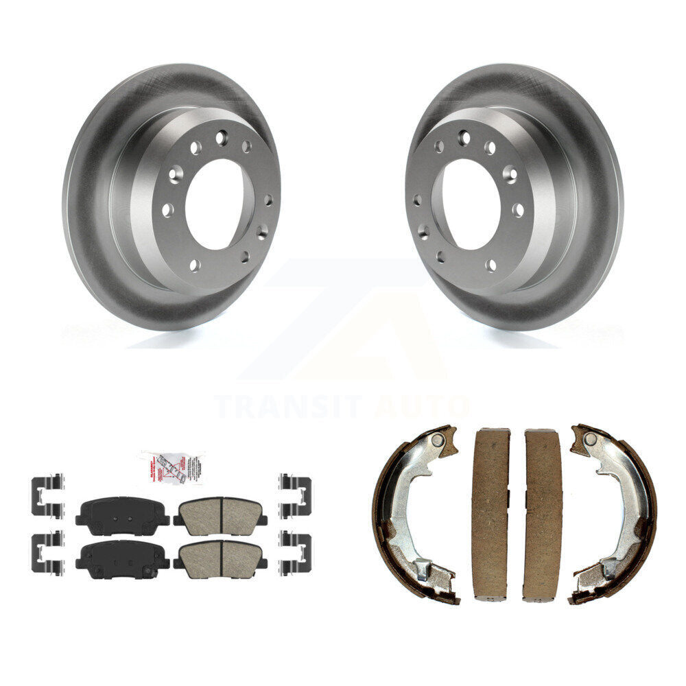 Coated Disc Rotors and Ceramic Brake Pads Kit-KGA-106674 - Kit.bestparts.ca