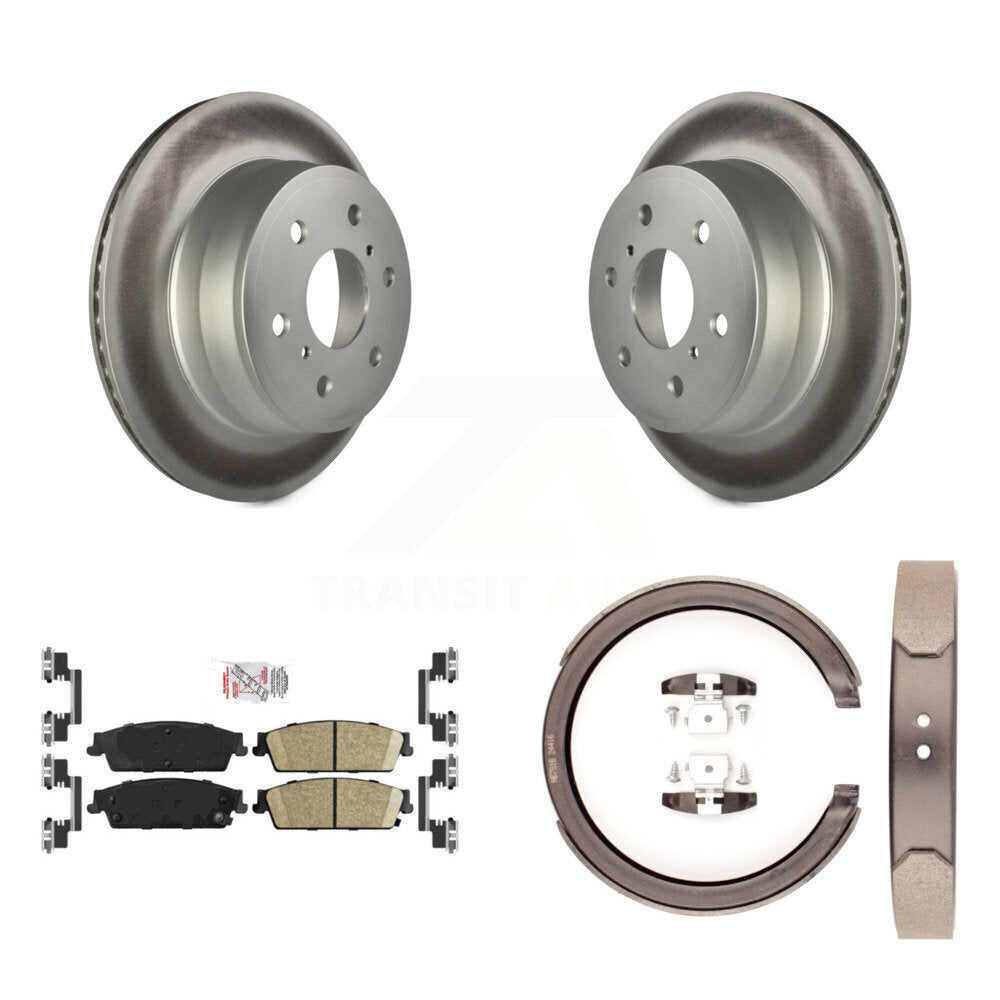 Coated Disc Rotors and Ceramic Brake Pads Kit-KGA-106684 - Kit.bestparts.ca